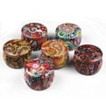 thumbnail image 4 of Caja pequeña de hierro para hornear galletas, caja para té con forma de rosa Luoshi, lata para velas, lata para dulces, tarro para velas, 4 of 6