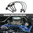 thumbnail image 3 of 4 Uds Cable de Bujía Encendido para Toyota Camry DX LE XLE Negro Unique Bargains, 3 of 7