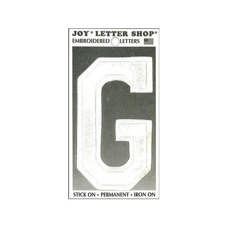 Iron Applique Letters - Joy Applique Letter Iron On Varsity 3
