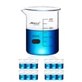 thumbnail image 1 of Vaso de vidrio Maccx BKL400-012, 400 ml, borosilicato 3.3, paquete de 12, 1 of 7