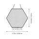 thumbnail image 2 of Moluckfu Organizador De Aretes Y Collares Montado En Pared Negro En Hierro Para Joyas Y Decorar Habitaciones, 2 of 7