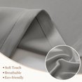 thumbnail image 4 of Rosnek 2 Panels Blackout Tiers Curtain for Small Window Rod Pocket Kitchen Curtains Room Darkening Short Curtains for Bedroom, Grey, 4 of 7
