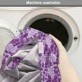 thumbnail image 2 of Flower Dog Crate Cover, Lilac Flowers Blossoms in Spring Romantic Meadow Happy Fun Countryside Print, Easy to Use Pet Kennel Cover Small Dogs Puppies Kittens, 7 Sizes, Purple White, by Ambesonne, 2 of 6