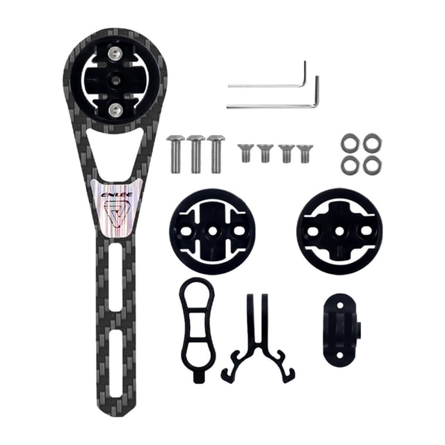 Soporte para computadora de bicicleta Soporte para cronómetro de bicicleta Soporte para velocímetro Cámara de acción 148mmx40mmx4mm