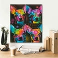 thumbnail image 5 of Epic Graffiti 'Chihuahua 4 UP' by Dean Russo, Canvas Wall Art, 20"x24", 5 of 8