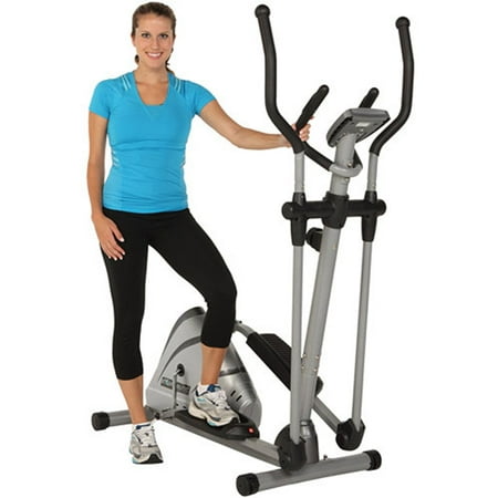 Elliptical Aluminum Steps - Exerpeutic 1000XL High Capacity Magnetic Elliptical with Pulse