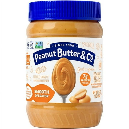 Pack of 6, Peanut Butter & Co Smooth Operator Spread, 16 oz