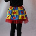thumbnail image 4 of Halloween Skirts for Girls Halloween Print Tulle Skirts Shorts Holiday Party Tutu Skirts Halloween Outfit for Girls (Red 50x35cm), 4 of 4