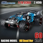 HOSPEED HS18423 RC Car High Speed 60KM/H 2.4Ghz 1:18 Off Road RC Trucks 4WD Brushless Racing Climbing Vehicle Gifts for Kids