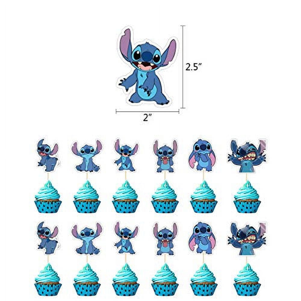 Lilo and Stitch Party Decorations /Cupcake Toppers /Birthday Decor/Boys  Girls Birthday Party Dessert Picks Decorations