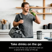 Ninja® Nutri-Blender 700-Watt Personal Blender, 2 20 oz Dishwasher-Safe To-Go Cups, BN300