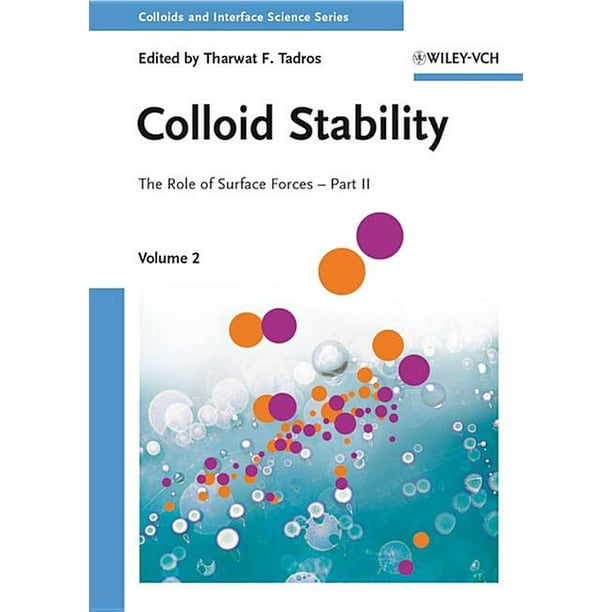 Colloids and Interface Science (Vch) Colloid Stability The Role of