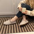thumbnail image 2 of Ravelier Women's Closed-Back Slippers with Soft Knit Cuff, 2 of 6