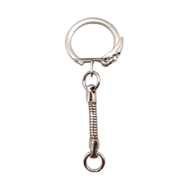 Yuarrent Paquete de 10 llaveros, llavero de Metal para el hogar, coche, mochila colgante, monedero, llaveros, joyería DIY, colgante para mujer Cocina y Comedor