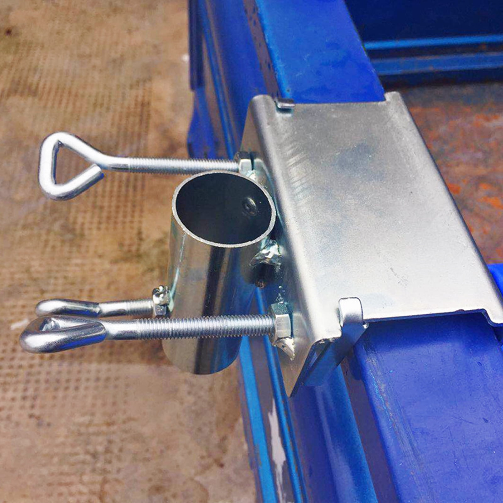 Space Saving Deck Parasol Holder Suitable for Balconies Deck Railing Umbrella Stand For Decks Terraces Balconies