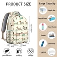 thumbnail image 6 of Cute Floral Dog Backpack - Feminine Yet Tough for School & Travel, Dog Print Gift, Lightweight with Reinforced Stitching, Holds Laptop & Textbooks Securely, 6 of 6