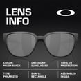 thumbnail image 4 of Oakley OO9250 Actuator Rectangle Shaped Polarized Sunglasses for Men - Includes Official Eyewear Kit - Matte Black Frame with Prizm Black Lens, 4 of 6