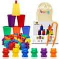 thumbnail image 1 of Counting Bears Bmag con tazas clasificadoras para niños de 3 a 5 años, 1 of 6