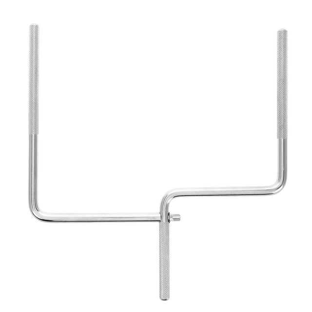 Shisuyan Metal Cowbell Mount Arm For Drummers And Percussionists Cowbell Mount U Rod Mounting Metal U Arm Percussion Accessory Cowbell Mount Rod