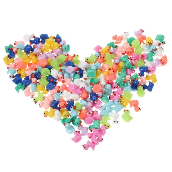 200pcs Figurine Micro Landscape Decoration Animal Figurine Mini Resin Garden Ornament