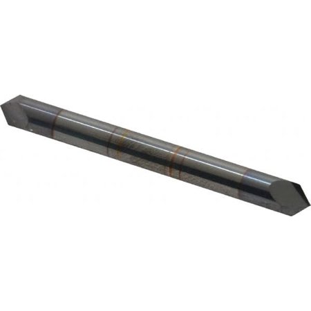 

Accupro 3/16 Diam 90°/90° 2-Flute Double End Solid Carbide Chamfer Mill
