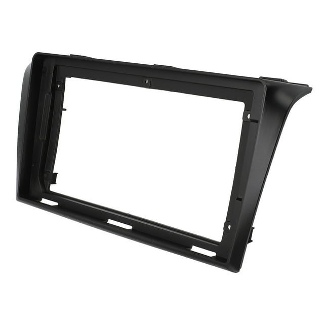 Black Car Radio Fascia Panel for 3 2003-2009, 9 Inch 2 Din Car Stereo Radio Fascia, Navigation Radio Bezel Dash Panel Face Plate Audio Panel Frame