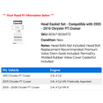 thumbnail image 2 of Head Gasket Set - Compatible with 2005 - 2010 Chrysler PT Cruiser 2006 2007 2008 2009, 2 of 2