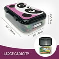 thumbnail image 5 of ZIPIT Recycled Plastic Pencil Box for Kids, Elementary School Box, Pink Panda, 5 of 8