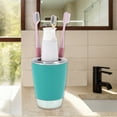 thumbnail image 4 of Unique Bargains 1 Pc Women Durable Toothbrush Holder for Bathroom Blue, 4 of 5