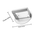 thumbnail image 2 of ifundom Burger Meat Pressing Mold Round Burger Press Stainless Steel 1Pcs BBQ Tool, 2 of 8