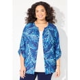 thumbnail image 4 of Catherines Women's Plus Size Breezeway Georgette Blouse, 4 of 6