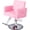 Light Pink, variant on Salon Barber Chairs for Hair Stylist, Hair Salon Stylist Chair with Heavy Duty Hydraulic Pump Height Adjustable, 360 Degrees Rolling, Barber Braider  Beauty Equipment, Light