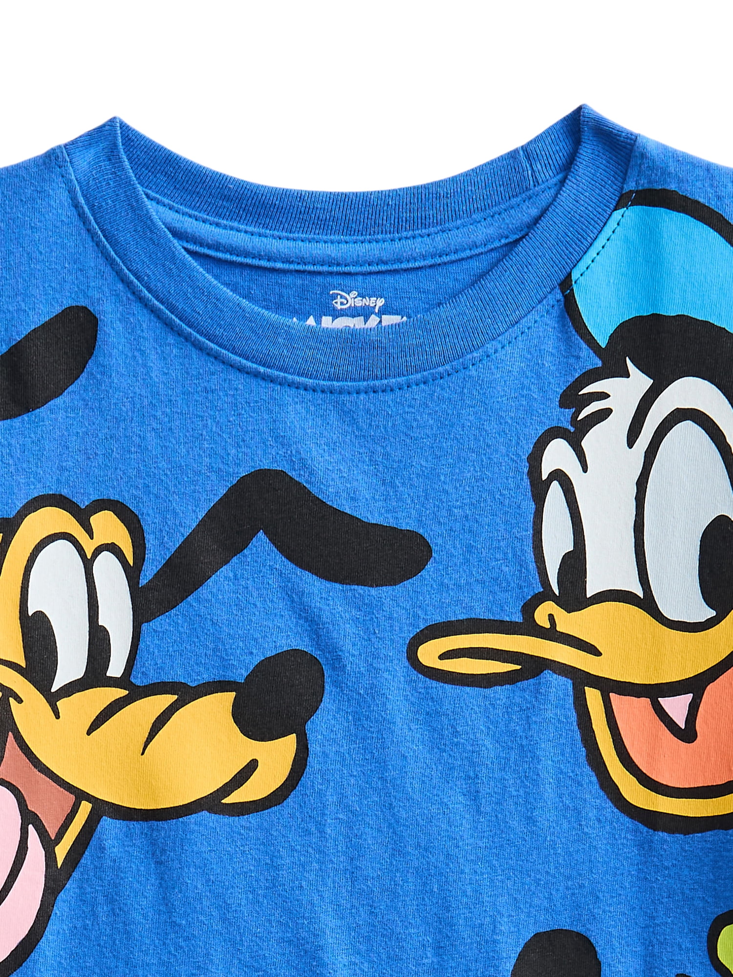 Mickey and Friends Toddler Graphic Crewneck Tee with Short Sleeves, Sizes 12M-5T