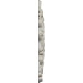 thumbnail image 4 of Ekena Millwork 18"W x 18"H x 3 1/4"ID x 1 1/2"P Crawley Ceiling Medallion (Fits Canopies up to 6 3/4"), Hand-Painted Pot of Cream Crackle, 4 of 5