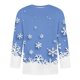 thumbnail image 3 of Camisas de Manga Larga para Hombres Imprimir Casual Cuello Redondo Blusa de Manga Corta, Camisas de Lino para Hombres, 3 of 4