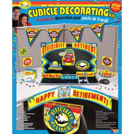  Retirement  Party  Cubicle Decorating Kit Walmart  com