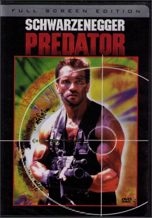 Predator Full Screen Arnold Schwarzenegger DVD - Walmart.com