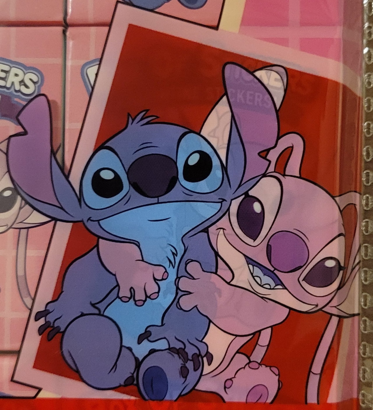 Disney Stitch Valentine Exchange Sticker Boxes 16 Count - Pack of 2