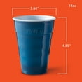 thumbnail image 2 of Hefty Party On Disposable Plastic Cups, Marine Blue, 18 oz, 120 Count, 2 of 7