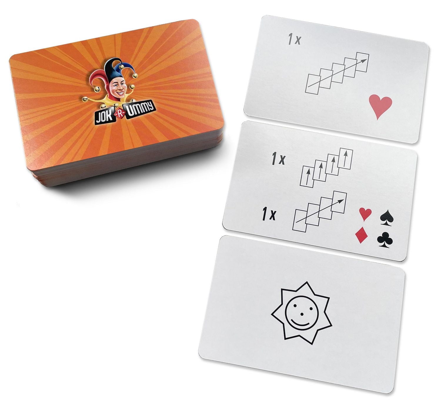 Editions Gladius JOK-R-UMMY Program Cards Board GAME, Modified rummy game