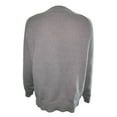 thumbnail image 3 of WTOBBY Women's Fashion Sweater with Round Neck and Color-Block Design, Loose Pullover Long Sleeve Knitted Shirt Top for Casual and Chic Outfits,Gray 2XL, 3 of 3