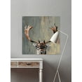 thumbnail image 4 of Marmont Hill Wayfarers and Antlers Canvas Wall Art, 4 of 7