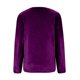 thumbnail image 5 of Karight Women Frill Trim Mock Neck Velvet Top Shirred Flounce Long Sleeve Blouse Daily Regular Solid Shirt, 5 of 5