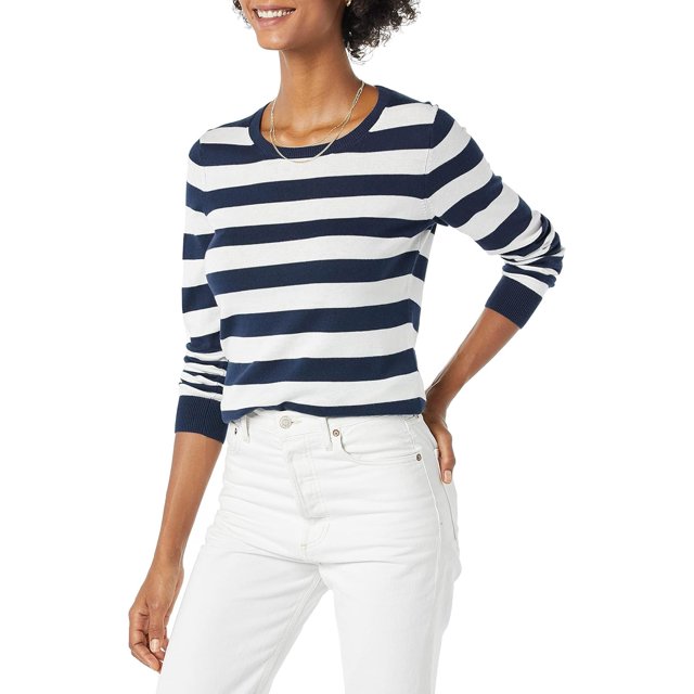 walmart Essentials Womens Lightweight Crewneck Sweater