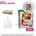 thumbnail image 3 of Acrylic Magazine Holder - Crystal Clear Holder - Shatterproof - Open Top - Space Saver - For Magazines, Publications, Office Desk, Reception, Waiting Room, 3 of 6