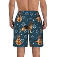 thumbnail image 3 of Naloa German Shepherd Dog Men's Beach Shorts, Surfing shorts, Swim trunks, Quick Dry Swim Trunks for Surfing Beach Fun - Small, 3 of 9