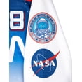 thumbnail image 3 of Funstuff Space Astronaut Mesh Hockey Jersey Long Sleeve T-Shirt Colorblock Toddler to Big Kid, 3 of 3