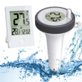 thumbnail image 2 of 2X Swimming Pool Thermometer Floating Easy Read, Digital Pool Thermometer for Swimming Pools,Small Ponds,Aquariums, 2 of 8