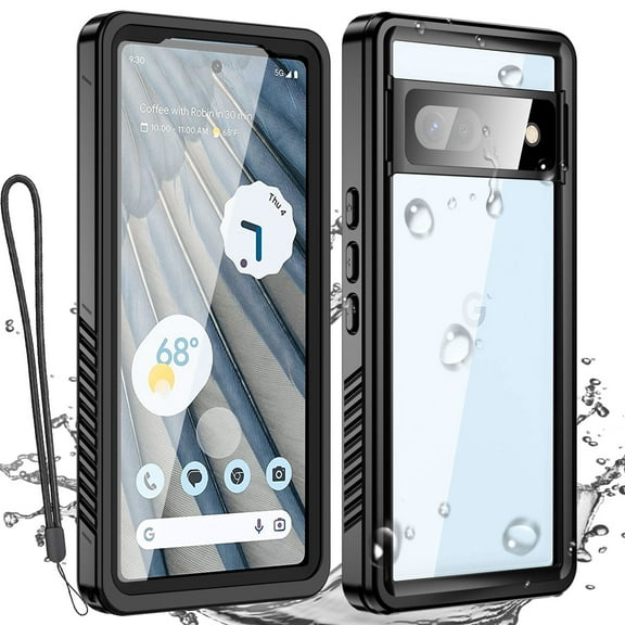 AICase For Google Pixel 7A 5G Case,IP68 Waterproof Dustproof Shockproof Phone Cover with Rugged Full Body Protective and Built-in Screen Phone Cover for Google Pixel 7A 2023