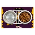 thumbnail image 1 of Day of the Dead Pet Mat for Food and Water, Cartoon of Guitar Playing Man, Non-Slip Rubber Mat for Dogs and Cats, 18" X 12", by Ambesonne, 1 of 2